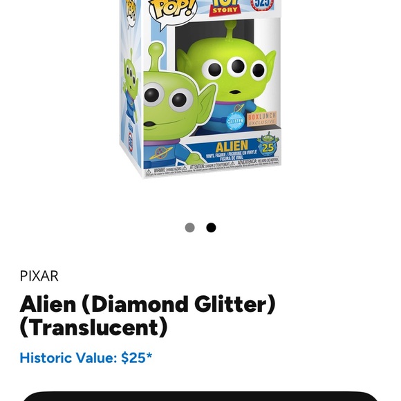Vaulted New BL Exclu Toy Story GlitterTranslucent Alien Funko & Pizza Planet Tee - Picture 4 of 12